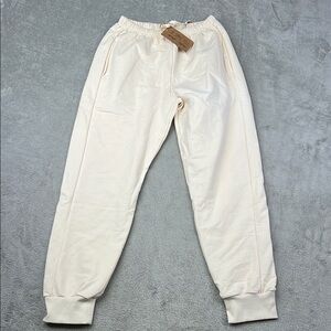 NEW The Simple‎ Folk S Organic Cotton The Tracksuit Trouser Undyed Womens Jogger